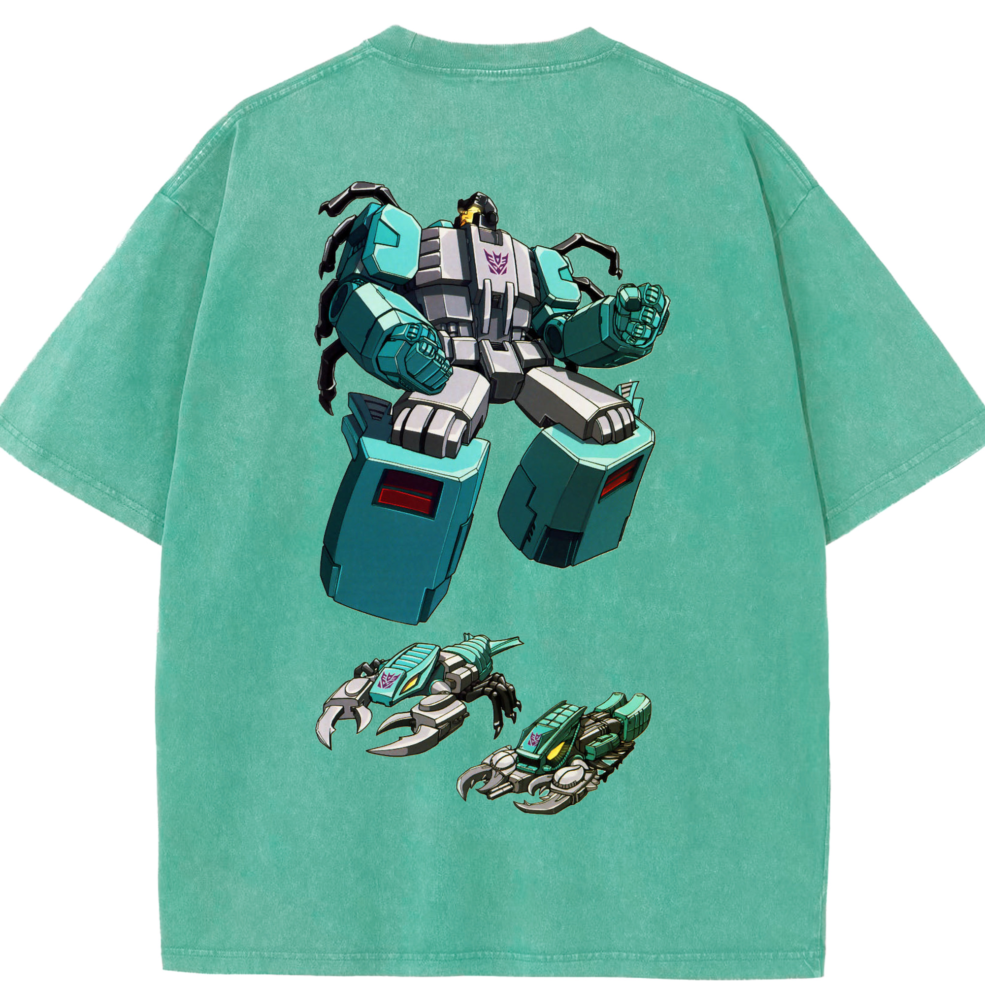 （画像用）  綿100% ヴィンテージ風 半袖Tシャツ（背面プリント）